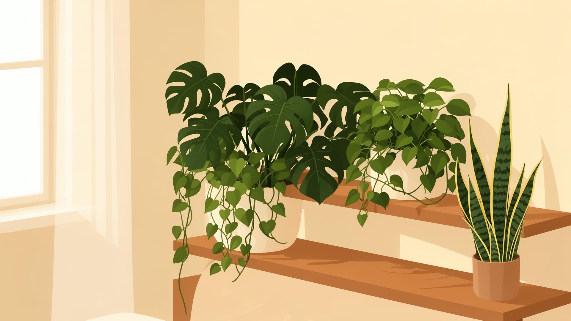 Beautiful indoor plants